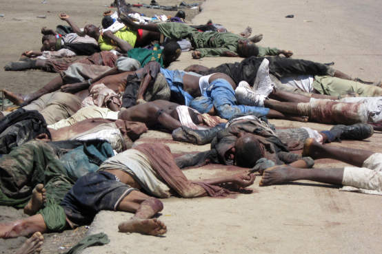 Cristãos massacrados na Nigéria